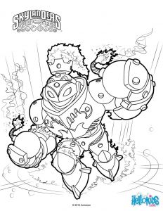 Coloriage A Imprimer Skylander Coloriages Blast Zone Fr Hellokids