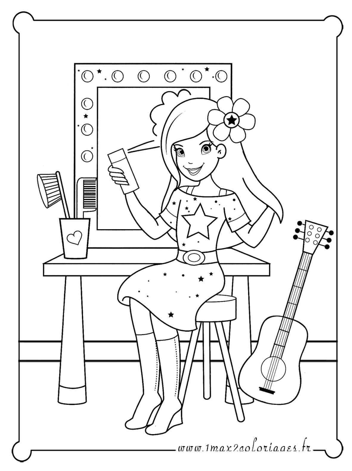 Coloriage à Imprimer Star Coloriage Star