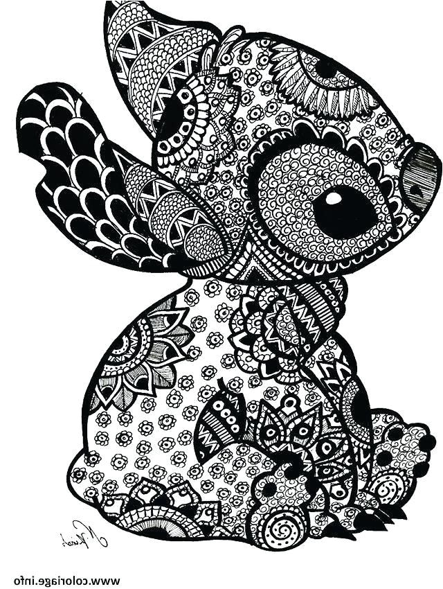 Coloriage A Imprimer Stitch Dessin A Imprimer De Mandala Disney