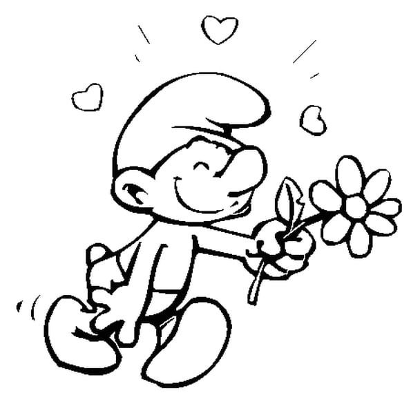 Coloriage A Imprimer Stroumph Dessin A Colorier Stroumph