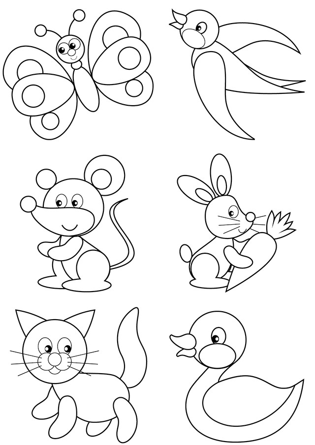 Coloriage à Imprimer toupty Coloriages D Animaux Pour Les tout Petits Turbulus Jeux