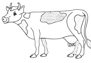 Coloriage A Imprimer Vache Coloriage Vache à Colorier Dessin à Imprimer