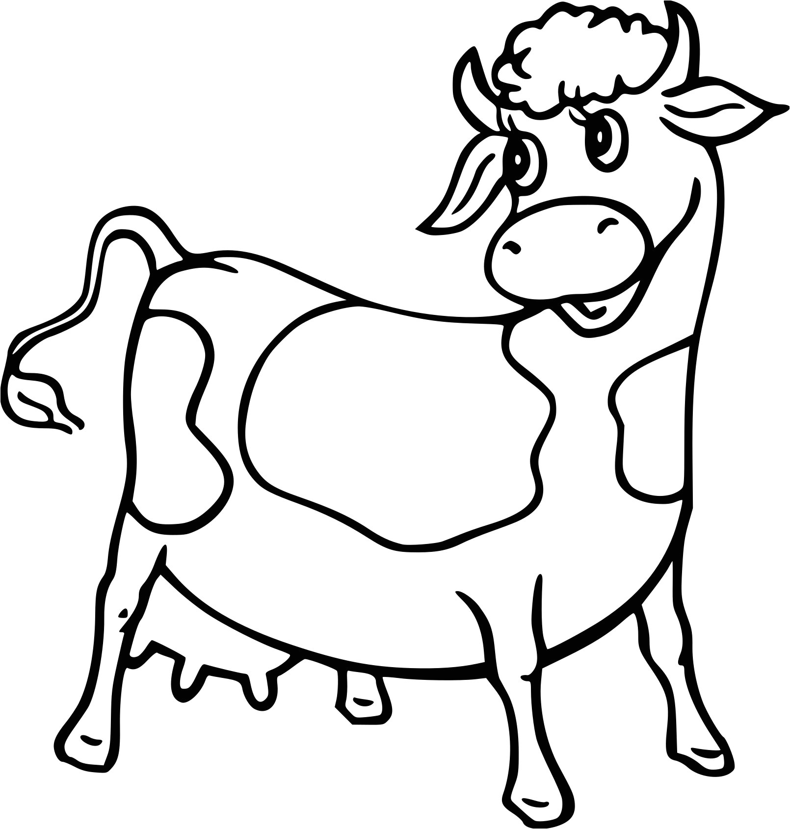 Coloriage A Imprimer Vache Unique Coloriages Vaches A Imprimer Coloriage A Imprimer Vache Unique Coloriages Vaches A Imprimer