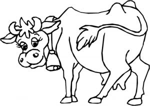 Coloriage A Imprimer Vache Vache 27 Animaux – Coloriages à Imprimer