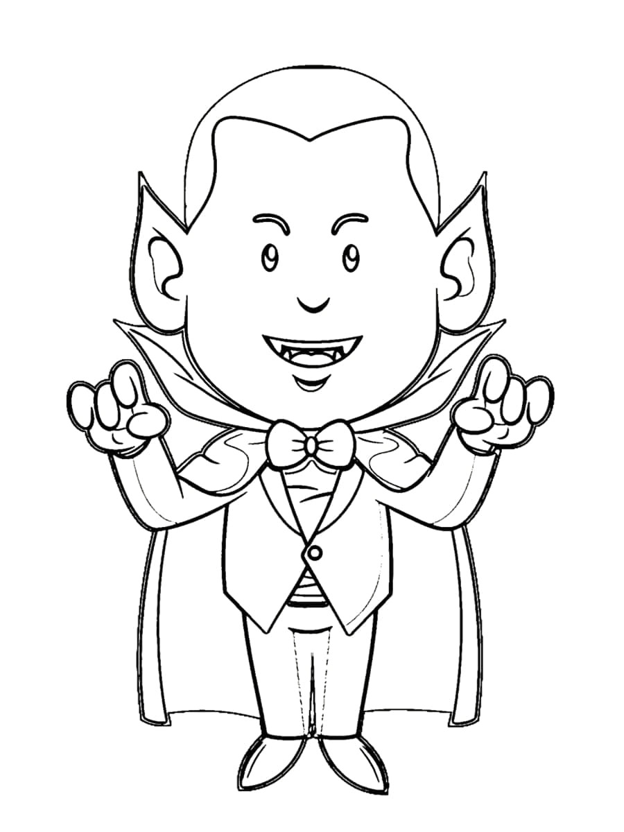 Coloriage A Imprimer Vampire Coloriage Vampire 36 Dessins à Imprimer Gratuitement