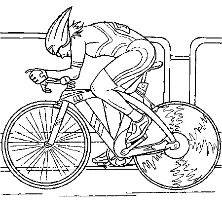 Coloriage à Imprimer Velo Coloriage A Imprimer Velo De Course