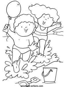 Coloriage A La Mer Coloriage La Mer