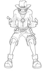 Coloriage Ace One Piece 104 Dessins De Coloriage Doctor Strange à Imprimer