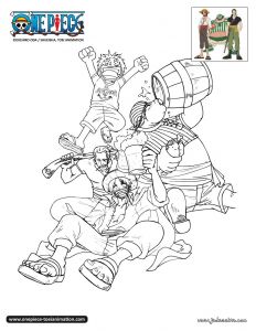 Coloriage Ace One Piece Coloriage E Piece Barbe Blanche