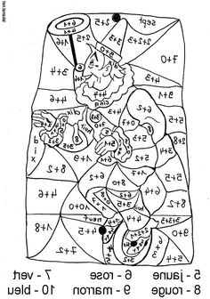 Coloriage Addition A Imprimer 20 Meilleures Images Du Tableau Coloriage Magique Addition
