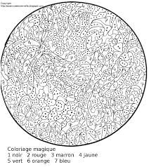 Coloriage Adulte à Imprimer Avec Code Couleur Les 10 Meilleures Images De Coloriages Magiques