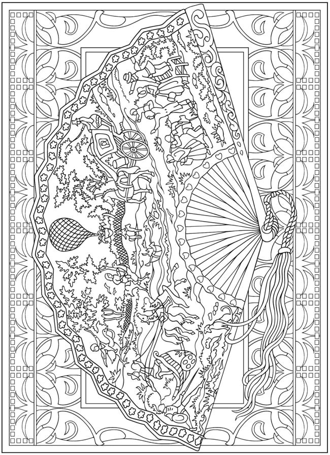 Coloriage Adulte Paysage A Imprimer épinglé Sur Noel