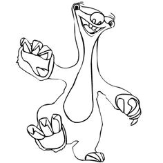 Coloriage Age De Glace Les 27 Meilleures Images De Age De Glace