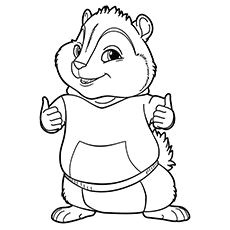Coloriage Alvin Et Les Chipmunks Imprimer 11 Best Alvin and the Chipmunks Images