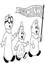 Coloriage Alvin Et Les Chipmunks Imprimer Les 44 Meilleures Images De Alvin Et Les Chipmunks