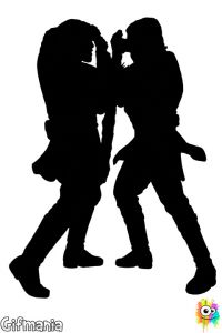 Coloriage Anakin Star Wars Star Wars Anakin Vs Obi Wan Coloring Pages