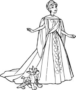 Coloriage Anastasia A Imprimer Coloriage Princesse Anastasia à Imprimer Sur Coloriages Fo