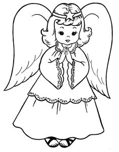 Coloriage Ange De Noel A Imprimer Sélection De Coloriage Ange De Noel à Imprimer Sur