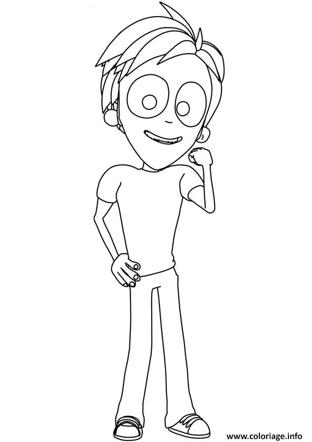 Coloriage Angelo La Débrouille Coloriage Angelo La Debrouille Arthur Jecolorie