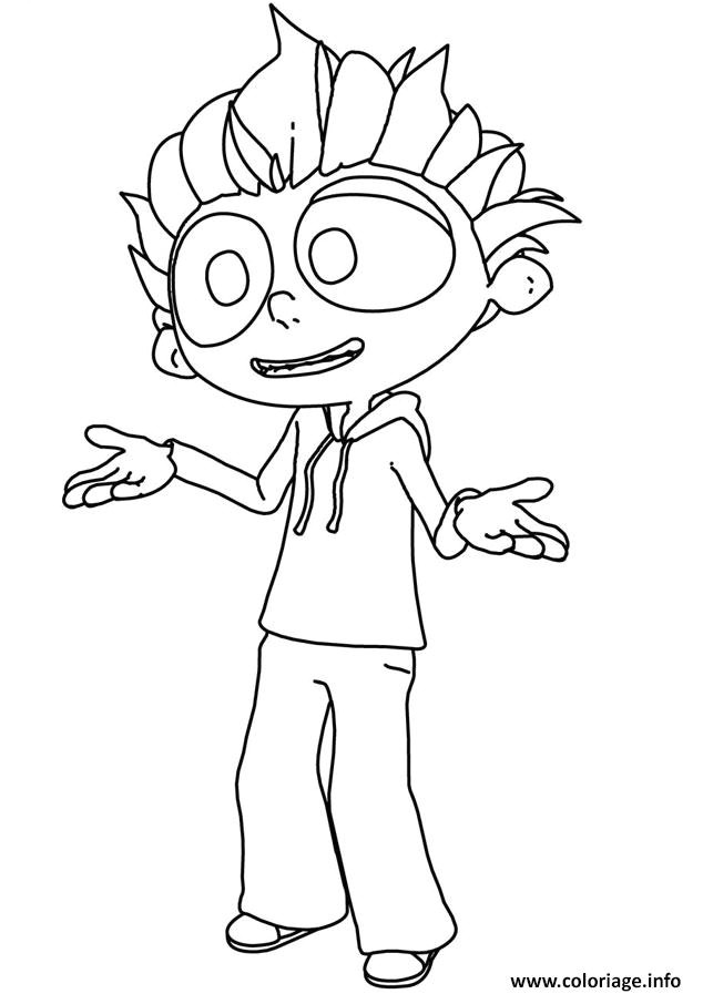 Coloriage Angelo La Débrouille Coloriage Angelo La Debrouille Explication Jecolorie