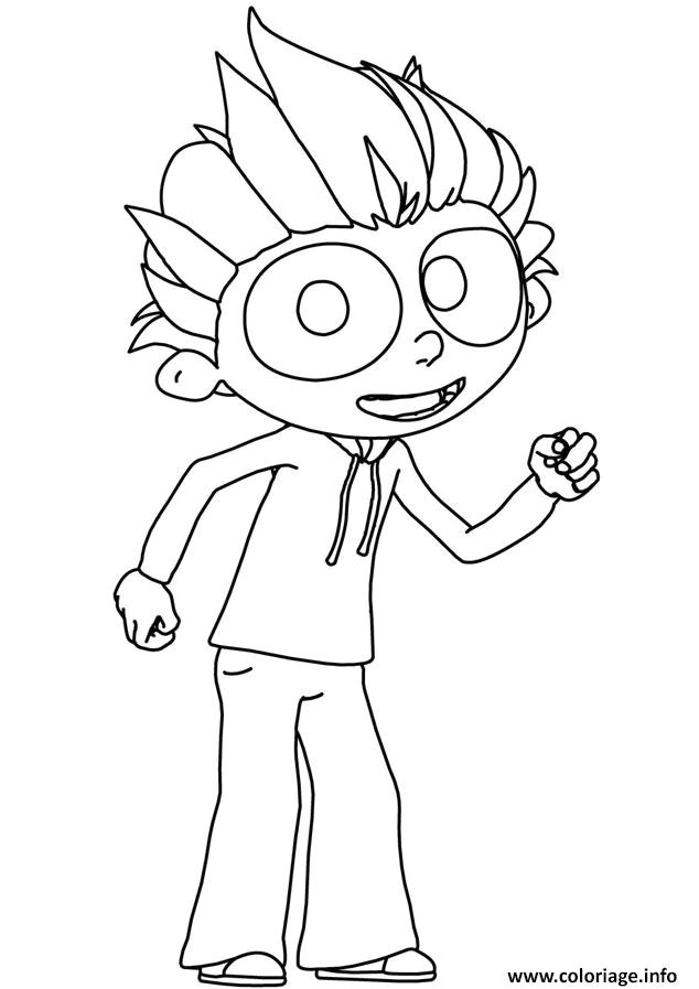 Coloriage Angelo La Débrouille Coloriage Angelo La Debrouille Jecolorie