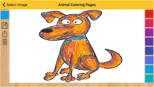 Coloriage Animaux De Compagnie Coloriage Des Animaux Livre   Colorier Dans L App Store