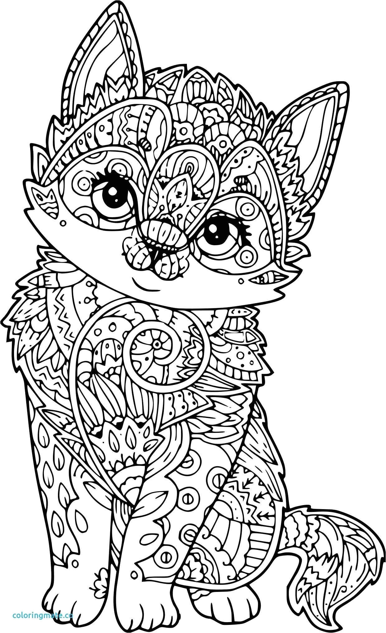 Coloriage Animaux De Ferme 14 Génial Coloriage Chien Et Chat La Graphie