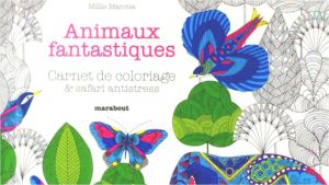Coloriage Animaux Fantastiques Marabout Carnet De Coloriage
