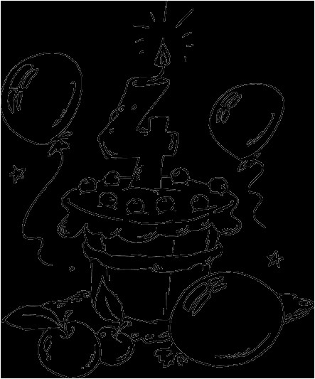 Coloriage Anniversaire 7 Ans épinglé Par Mano Sleeve Sur Anniversaire