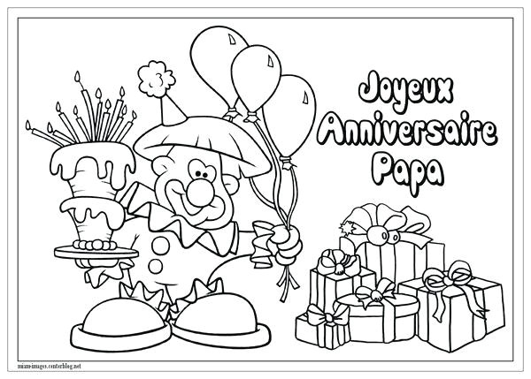Coloriage Anniversaire Papy 60 Ans Dessin A Imprimer De Carte D Anniversaire Kitchen93