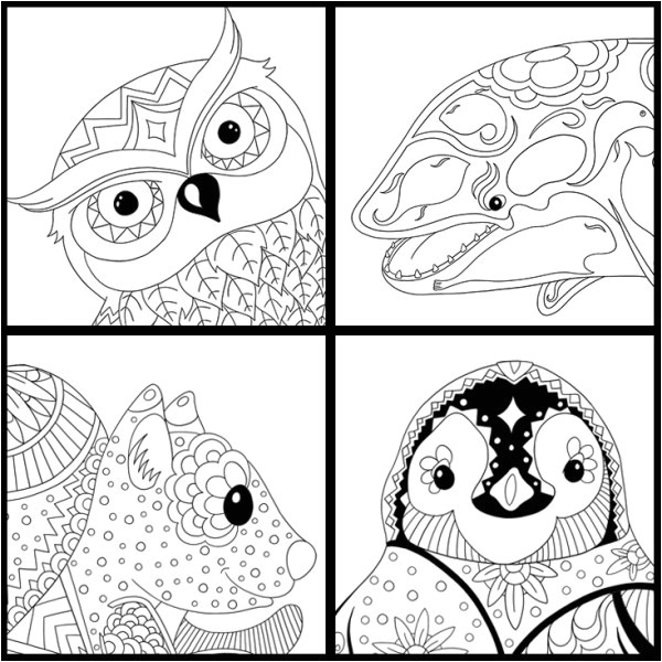 Coloriage Anti Stress Blog Coloriages Anti Stress – Shop Dinett Illustration