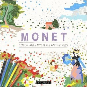 Coloriage Anti Stress Larousse Monet Coloriages Mystères Anti Stress Achat Vente