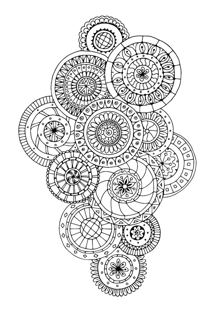 Coloriage Anti Stress Zen 15 New Anti Stress Adult Coloring Pages Inspired by