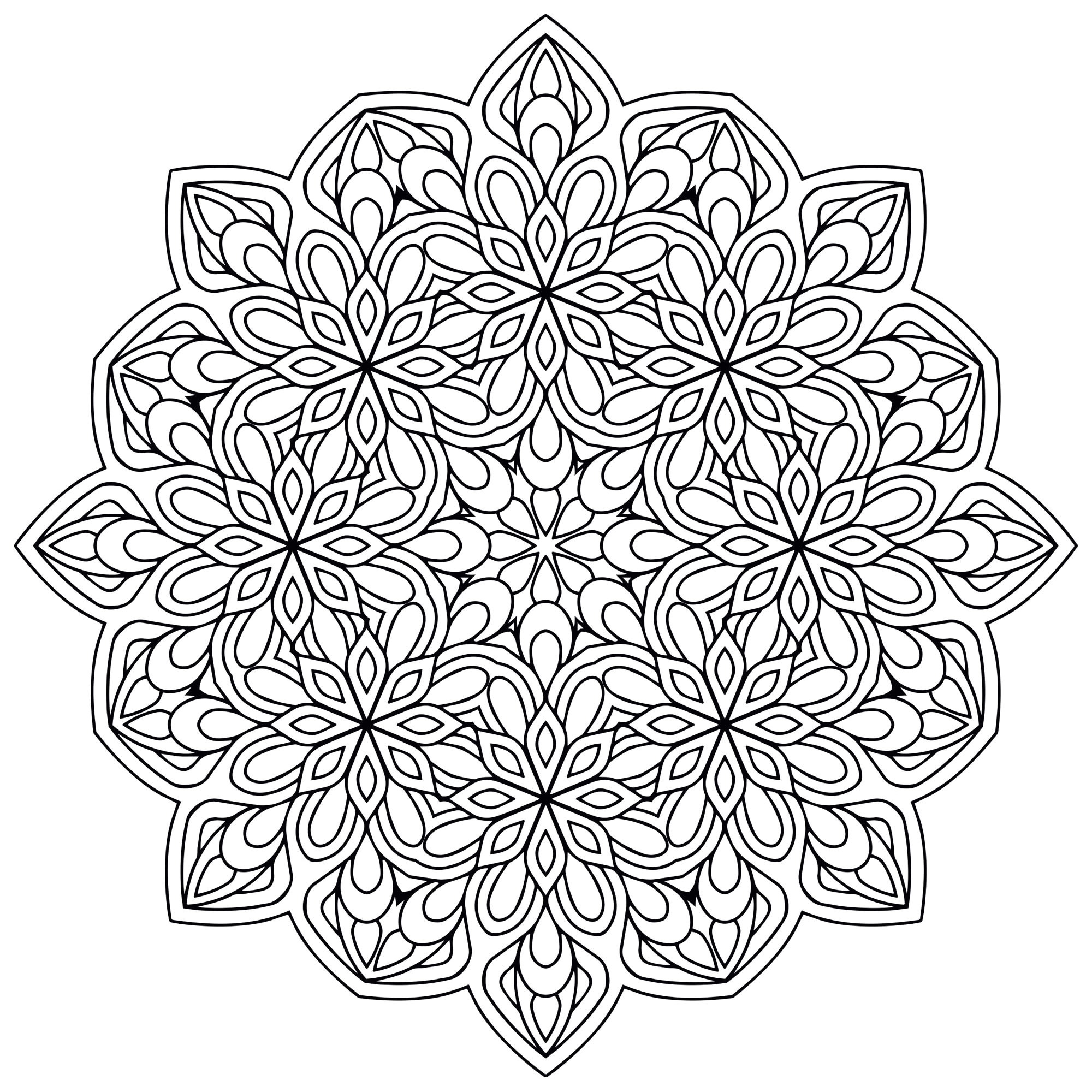 Coloriage Anti Stress Zen Mandala Zen Antistress 9 Mandalas Coloriages
