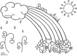 Coloriage Arc En Ciel à Imprimer Coloriages