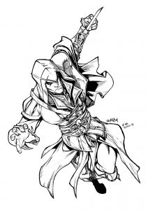 Coloriage assassin Creed 2 A Imprimer top 100ã Coloriage De assassins Creed Le Meilleur Du