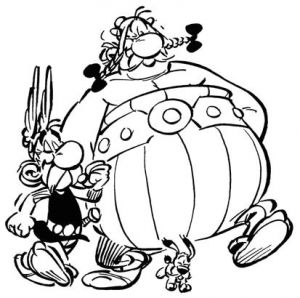 Coloriage asterix Obelix A Imprimer Les Coloriages astérix