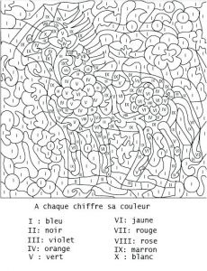 Coloriage Avec Numero A Imprimer Coloriage Avec Numero Pour Adulte A Imprimer