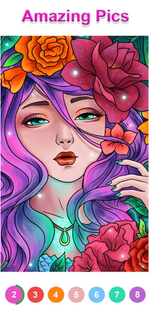Coloriage Avec Numéro Couleur Peinture Par Numéro Coloriage Dans L App Store