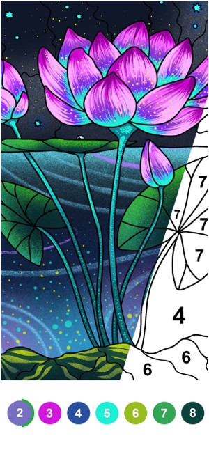 Coloriage Avec Numéro Couleur Peinture Par Numéro Coloriage Dans L App Store