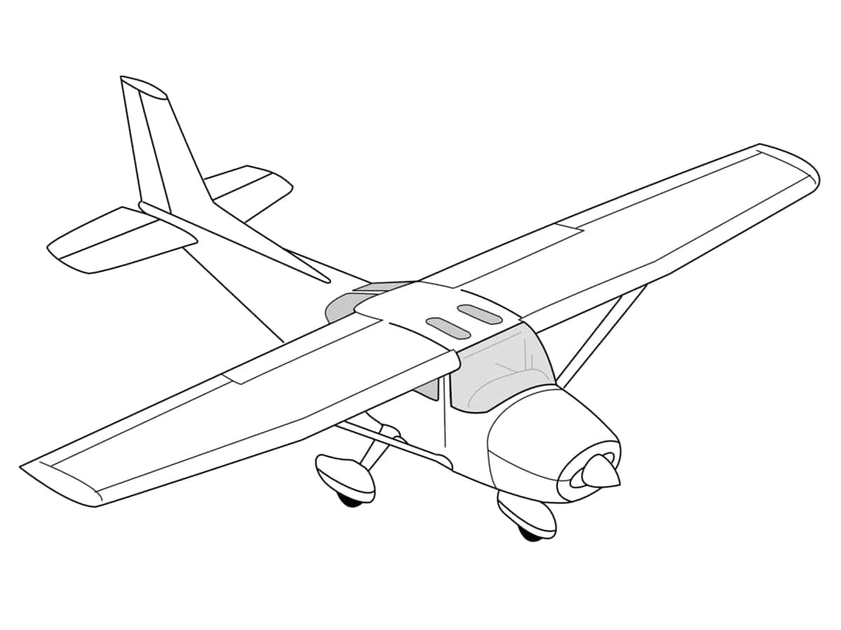 Coloriage Avion A Imprimer Frais Coloriage Avion A Imprimer Gratuit