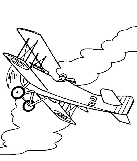 Coloriage Avion à Réaction Imprime Le Dessin à Colorier D Avion