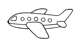 Coloriage Avion à Réaction Petits Avion Coloriage Transports Coloriages tout Petits