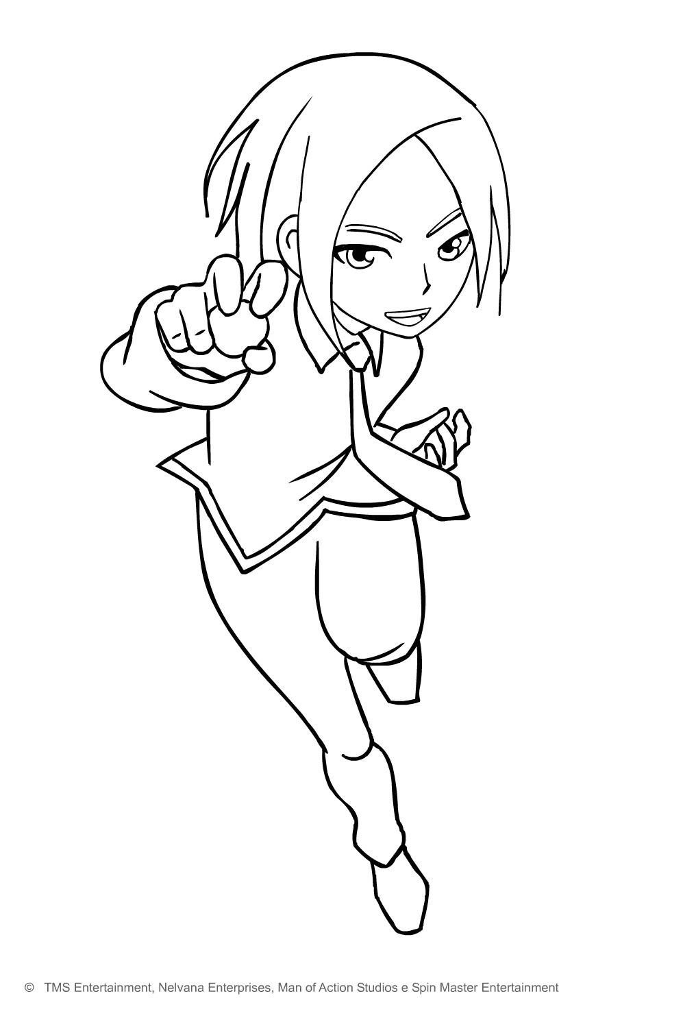 Coloriage Bakugan Battle Planet Coloriage De Shun Kazami De Bakugan Battle Planet