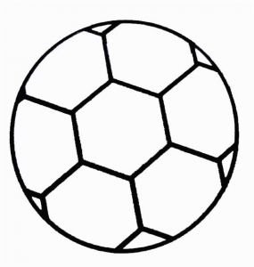 Coloriage Ballon De Foot A Imprimer Dessin De Ballon De Foot