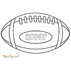 Coloriage Ballon De Rugby à Imprimer Coloriage Ballon De Rugby Sur Tête à Modeler
