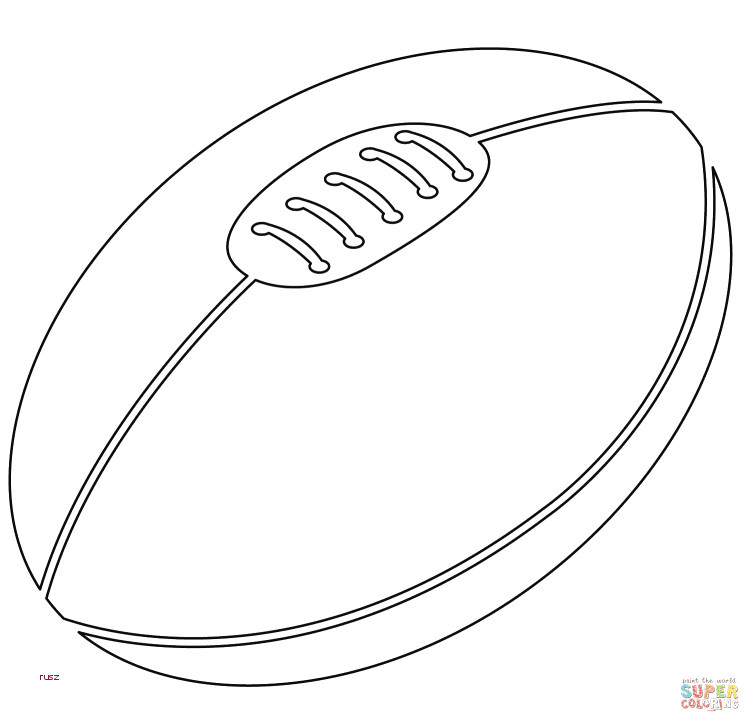 Coloriage Ballon De Rugby à Imprimer Image Ballon De Rugby Beau Ballons De Rugby Rugby