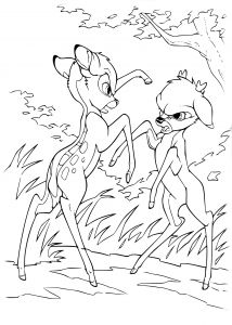 Coloriage Bambi Gratuit à Imprimer Coloriage Bambi 2 Gratuit à Imprimer