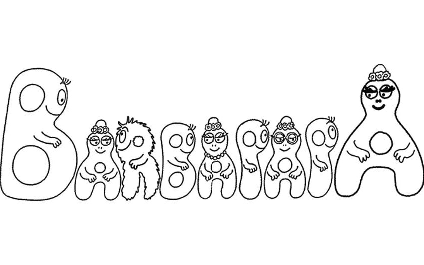 Coloriage Barbapapa Gratuit A Imprimer Dessin De Coloriage Barbapapa à Imprimer Cp