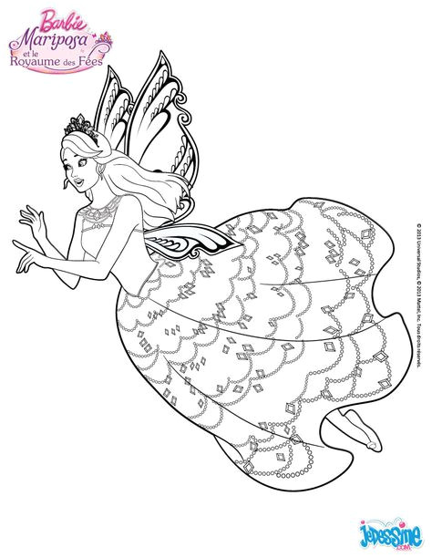 Coloriage Barbie Gratuit A Imprimer Coloriage Barbie La Princesse Catania